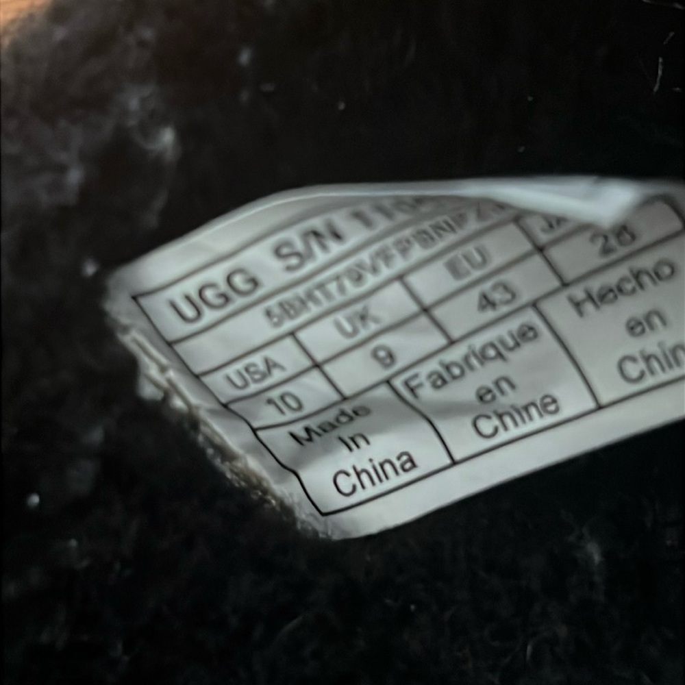 The warm and soft leather mens out door slippers bought for my husband .